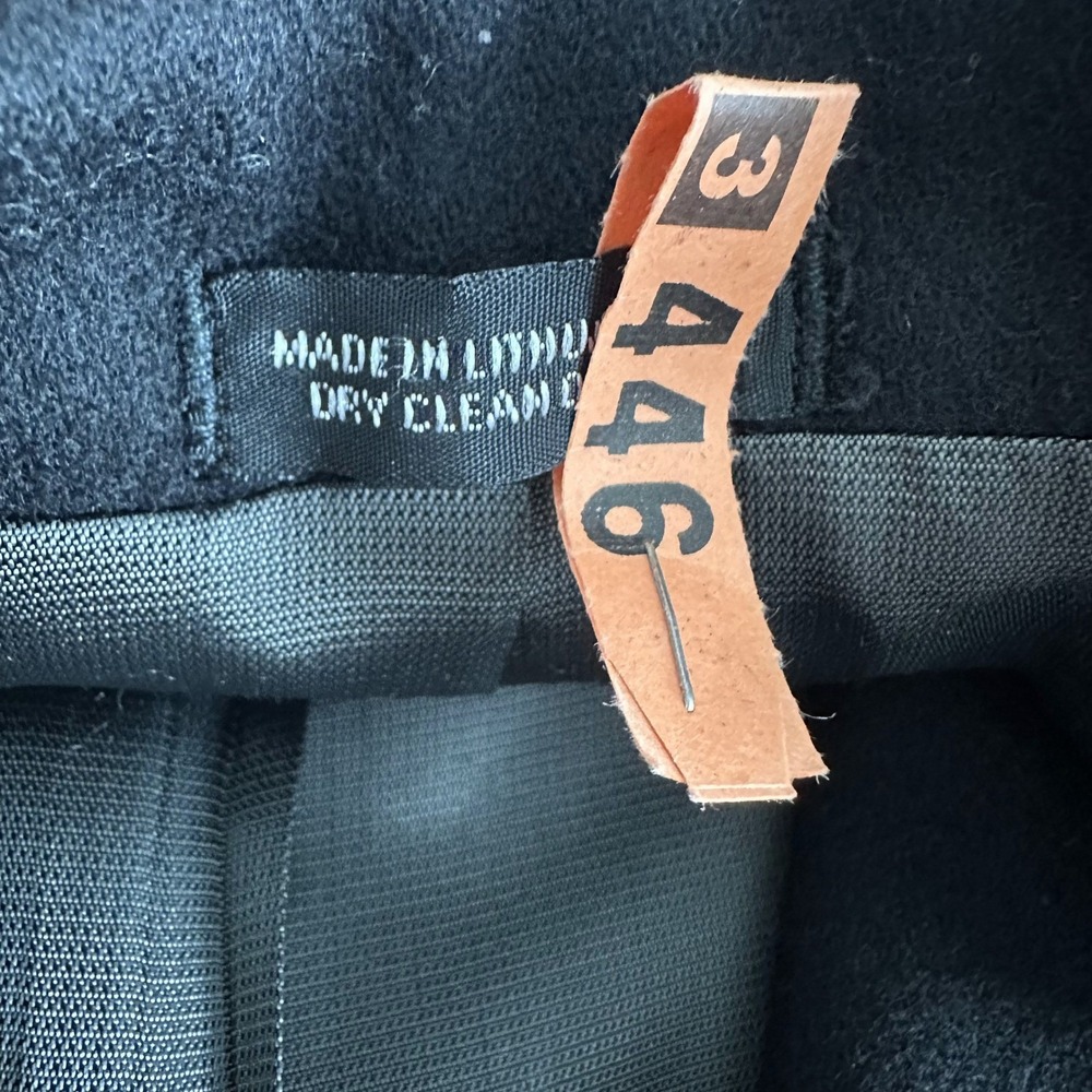 Oscar de la Renta Men's Blazer Jacket 44 R Black Wool Cashmere Nylon‎ Old Money - Picture 8 of 10